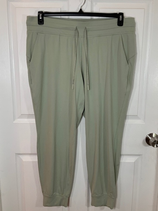 lululemon athletica Pants - Lululemon Ready to Rulu High Rise Joggers Green Fern Athletic Pants Size 18